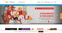 Desktop Screenshot of itmedia.pl
